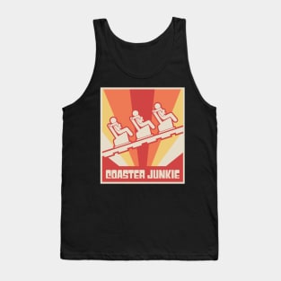 Roller Coaster Theme Park Thrill Ride Tank Top